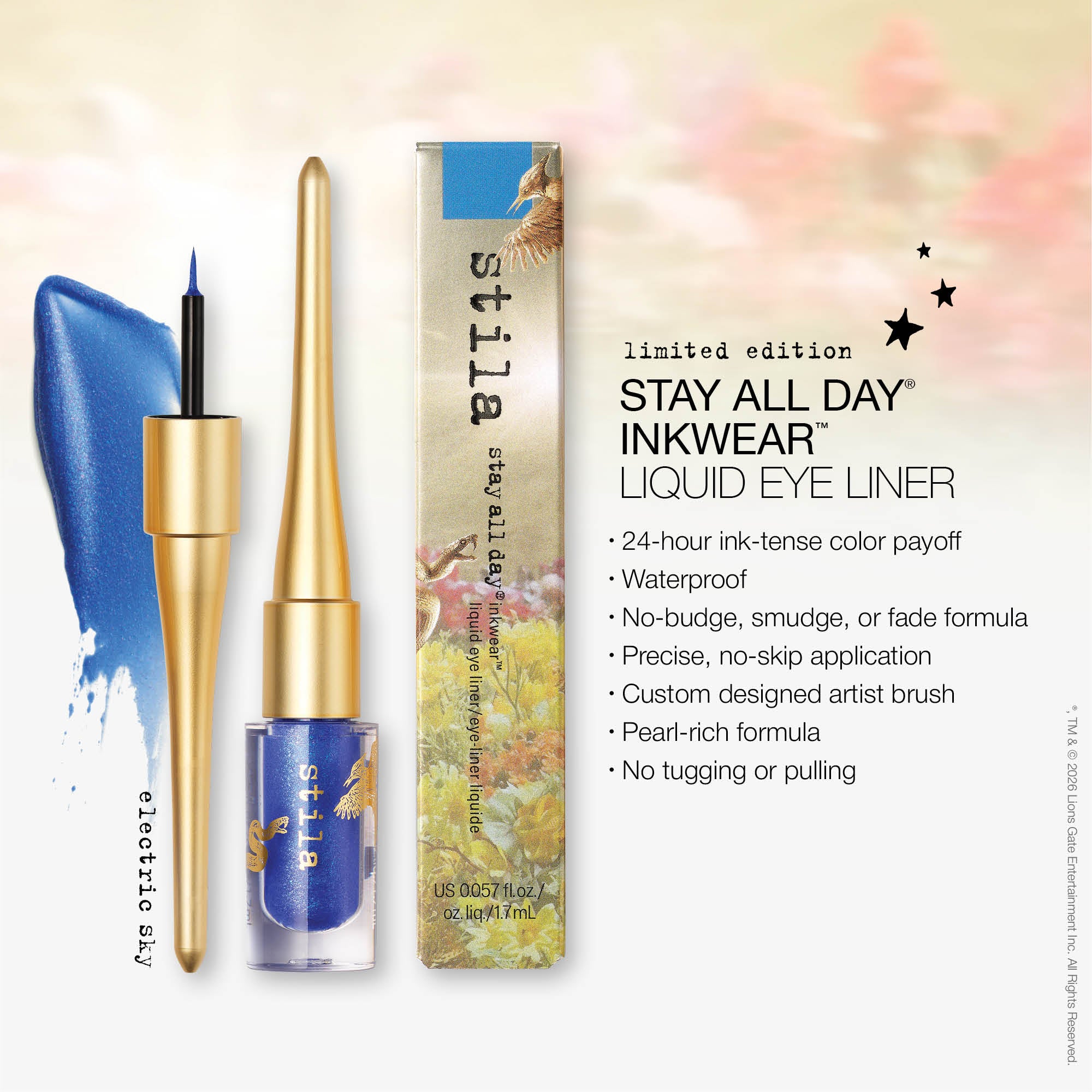 Stay All Day® InkWear™ Liquid Eye Liner - Electric Sky