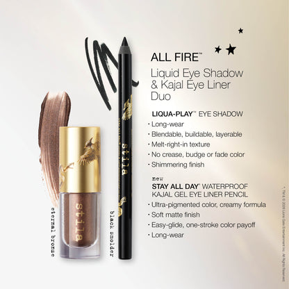 All Fire™ Liquid Eye Shadow / Kajal Eye Liner Duo