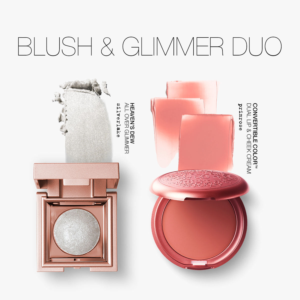 Blush & Glimmer Duo: Primrose + Silverlake